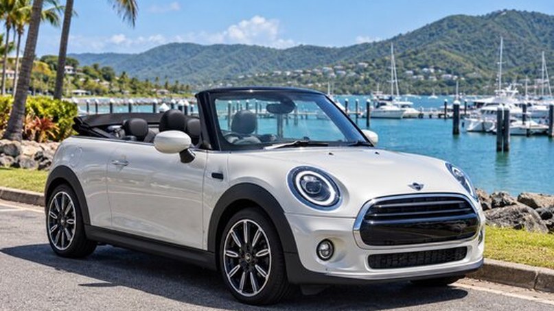 Rental car at Airlie Beach in the Whitsundays