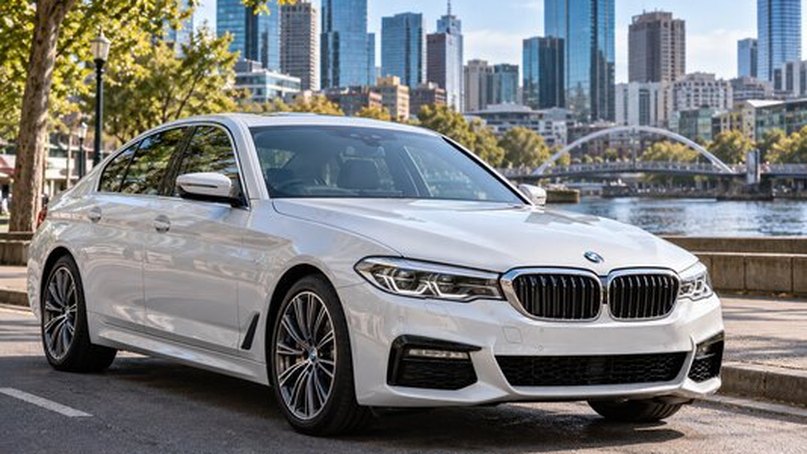 Rental car in Southbank, Melbourne