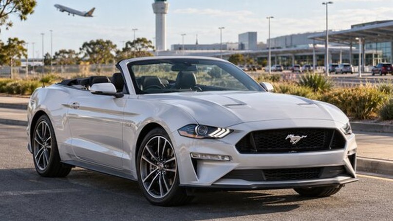 Rental car at Melbourne Airport