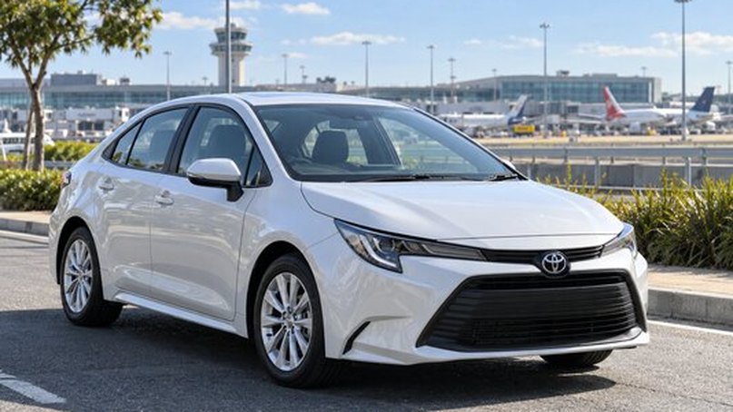 Rental car at Sydney Airport