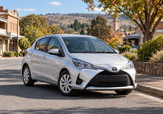 Rental car in Young