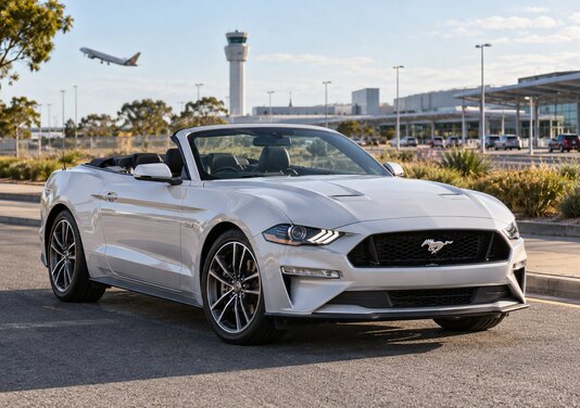 Rental car at Melbourne Airport