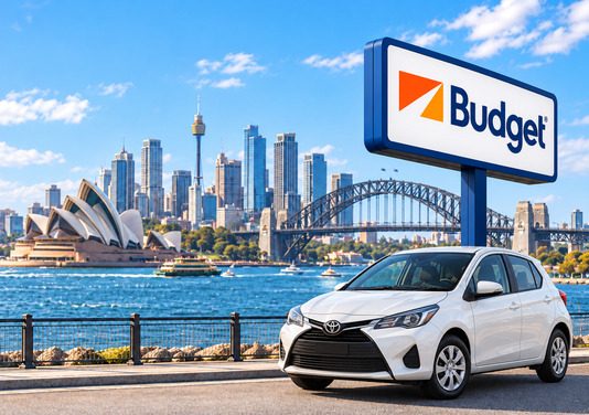 Budget car rental in Australia