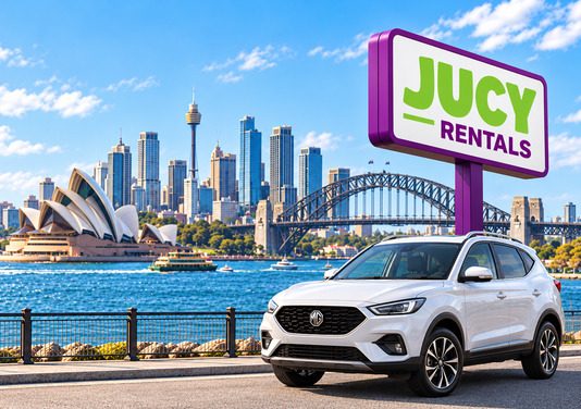 Jucy Rentals car rental in Australia